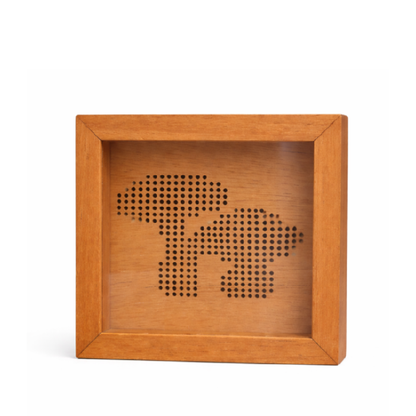 Quadro Ponto-cruz • Cogumelo