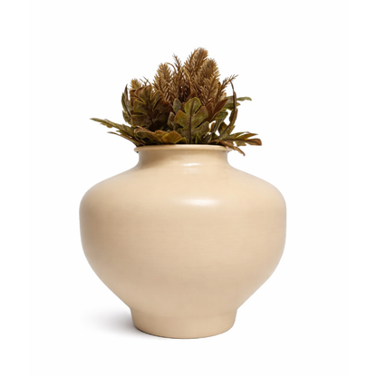 Vaso de Metal Decorativo