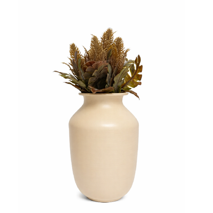 Vaso de Metal Decorativo