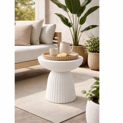 Mesa Banco Decorativo Orgânico