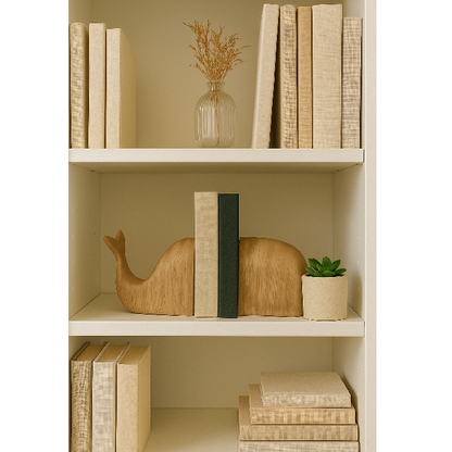 Aparadores de Livros Baleia