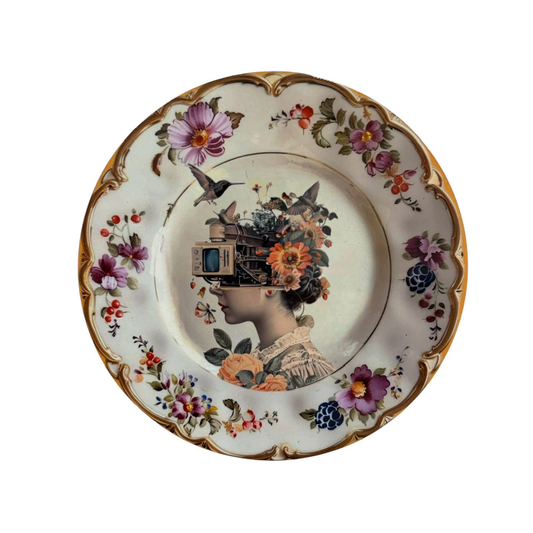 Azulejo Decorativo Mulher Máquina - Greghi Design