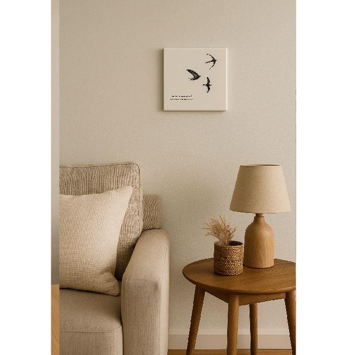 Azulejo Decorativo Poema