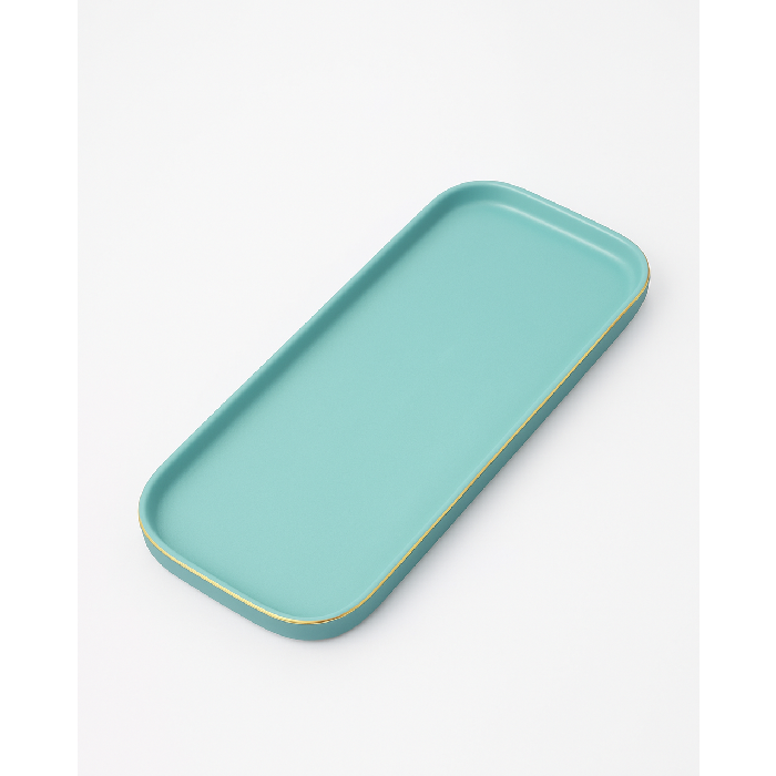 Bandeja Retangular de Cerâmica