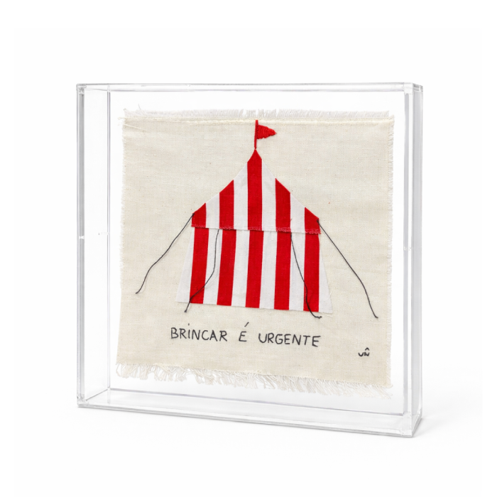 Quadro de Acrílico “Brincar é Urgente”