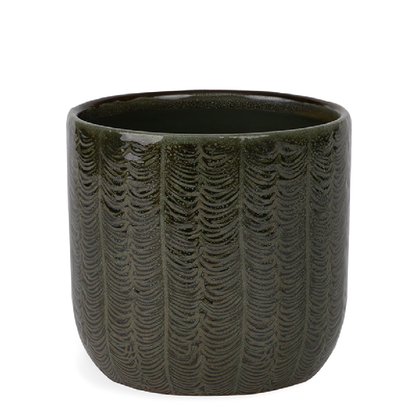 Cachepô de Cerâmica Texturizado M