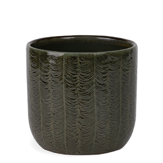 Cachepô de Cerâmica Texturizado M