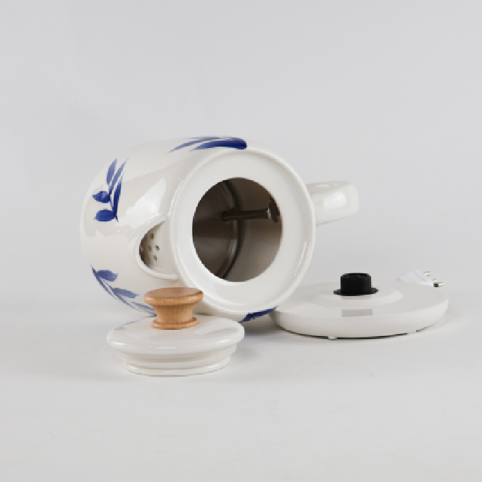 Chaleira Elétrica de Porcelana Elegance
