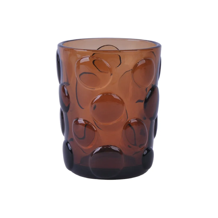 Copo Bolhas Âmbar