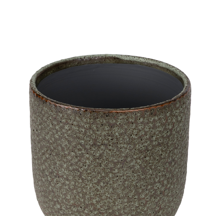 Cachepô de Cerâmica Rústico M