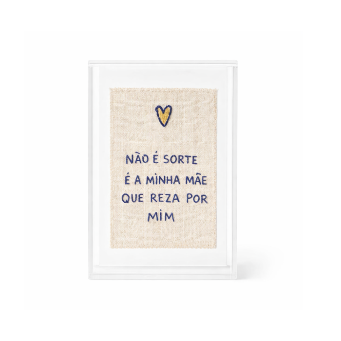Caixa Acrílico P - Minha Mãe Reza ......
