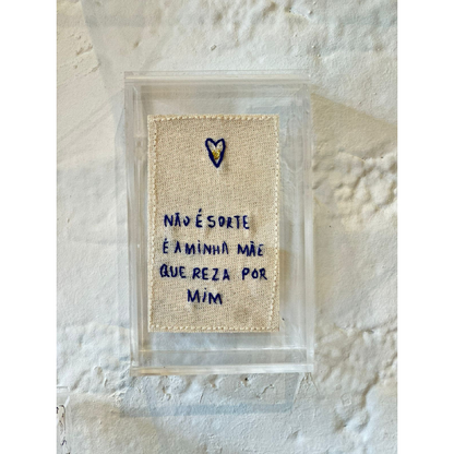 Caixa Acrilico P - Minha Mãe Reza ......