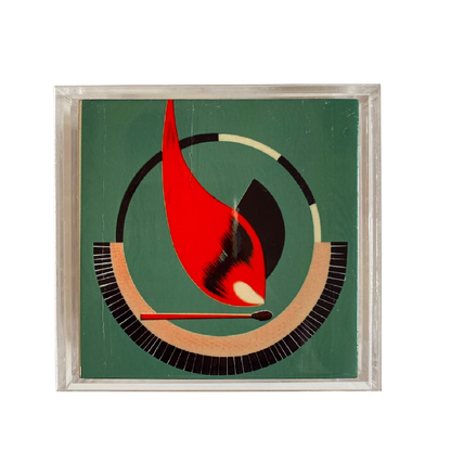 Caixa de Fósforos Acrílica  - Greghi Design