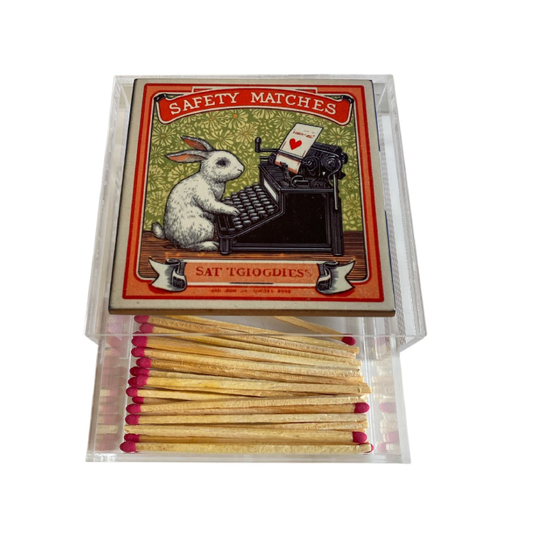 Caixa de Fósforos Acrílica  - Greghi Design