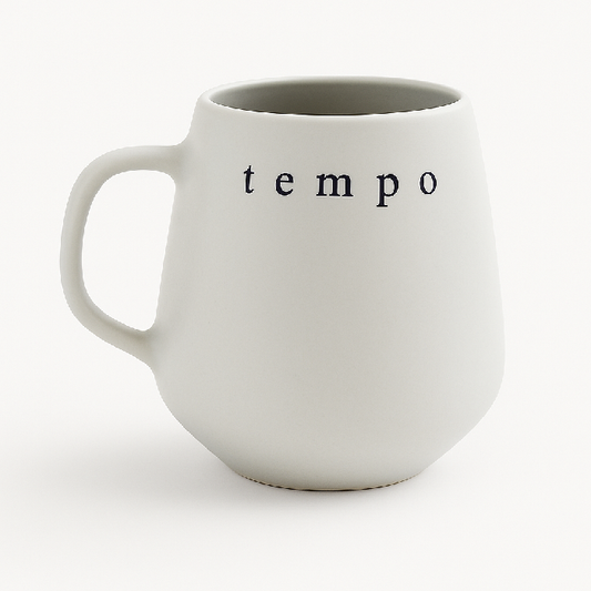 Caneca Cerâmica Tempo