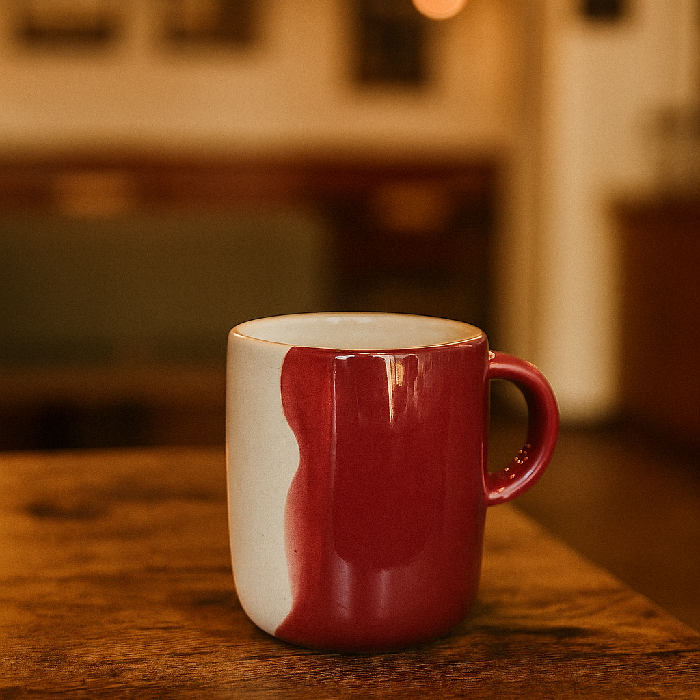 Caneca Porcelana Marsala M