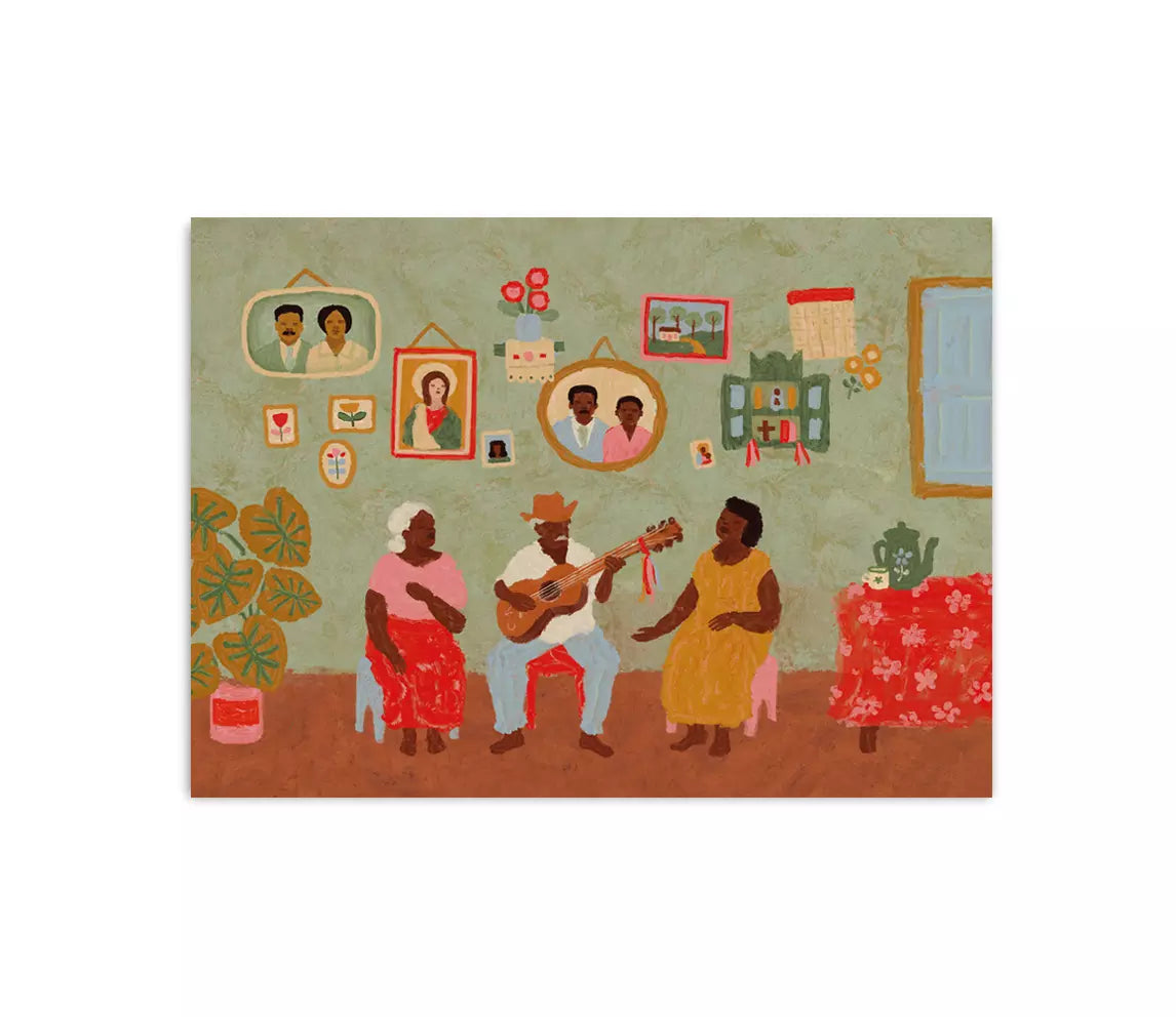 Cartão Anna Cunha Seresta