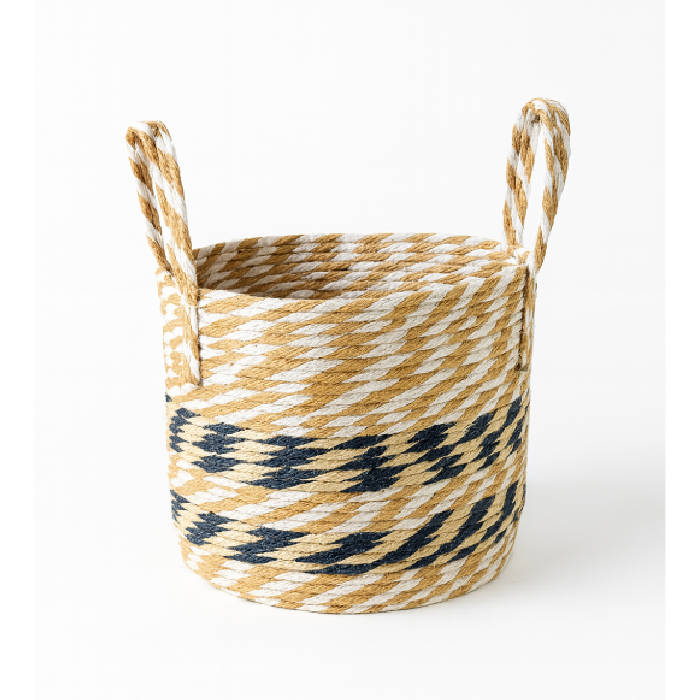 Cesto Listras Azul G