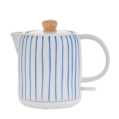 Chaleira Elétrica de Porcelana Elegance Listras