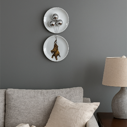 Conjunto de Pratos Elefante - Greghi Design