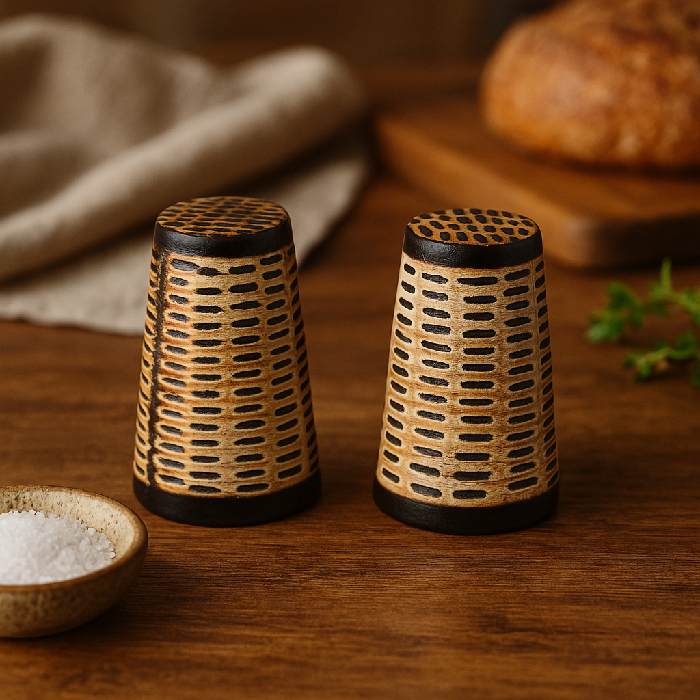 Conjunto de Saleiro e Pimenteiro