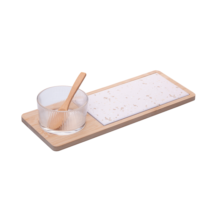 Conjunto para Petisco Terrazo