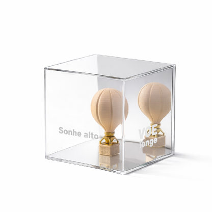 Cubo Acrílico – Sonhe Alto, Voe Longe
