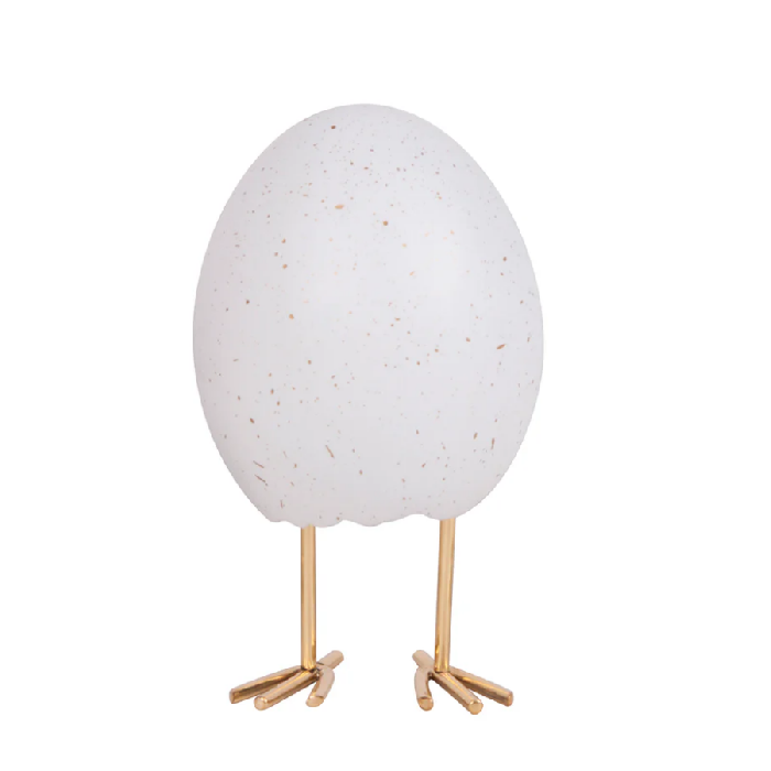 Escultura Egg Flocado