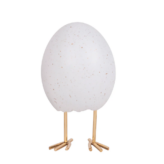 Escultura Egg Flocado