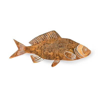 Escultura Peixe de Ferro