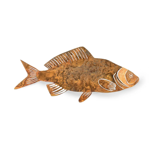 Escultura Peixe de Ferro