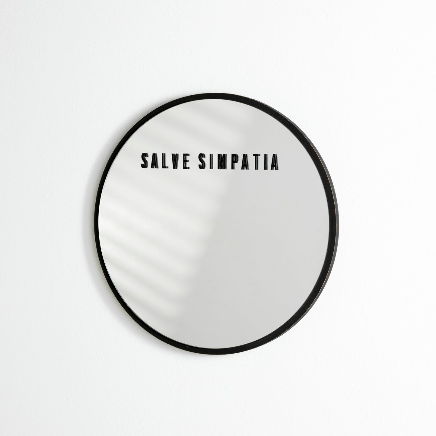 Espelho Redondo Salve Simpatia
