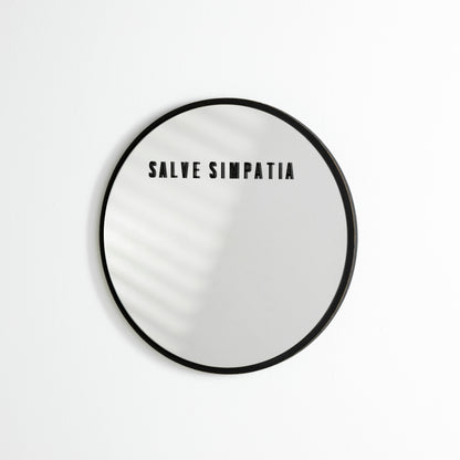 Espelho Redondo Salve Simpatia