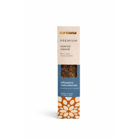 Incenso Natural Premium Alfazema com Alecrim