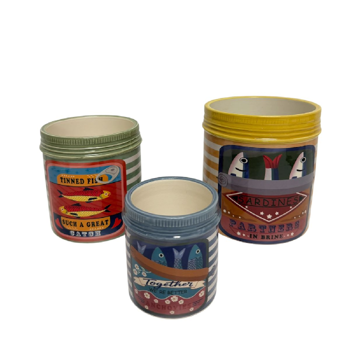 Kit de Pote Retrô Sardinha