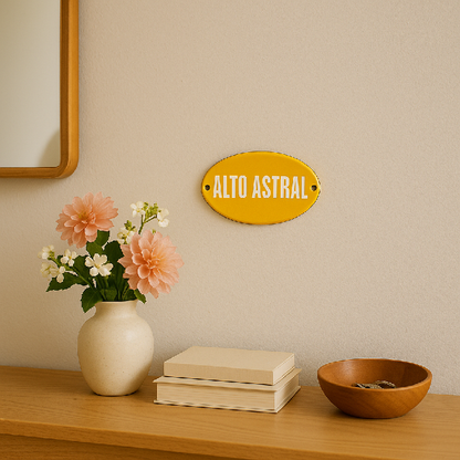 MIni Placa  Alto Astral