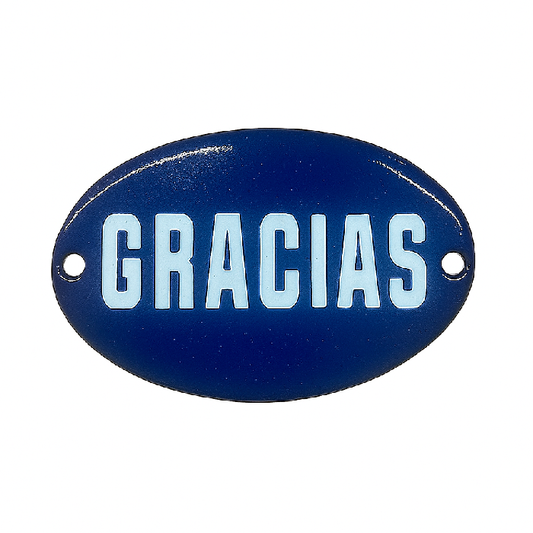 Mini Placa Gracias