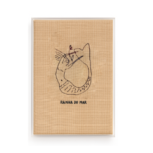 Moldura Acrilica Flutuant "Rainha do Mar"