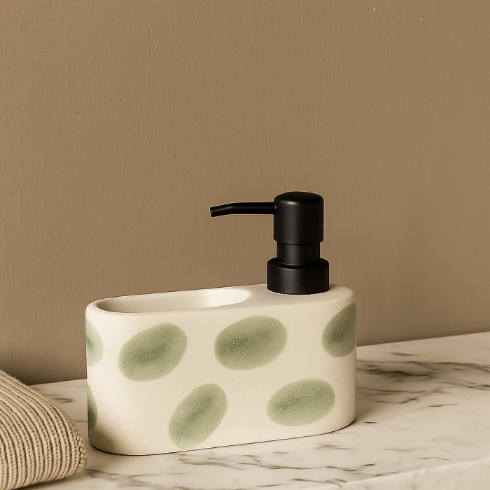 Porta Detergente e Esponja Poá