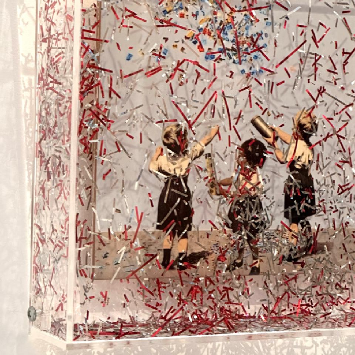 Quadro Acrílico Confetti - Greghi Desing