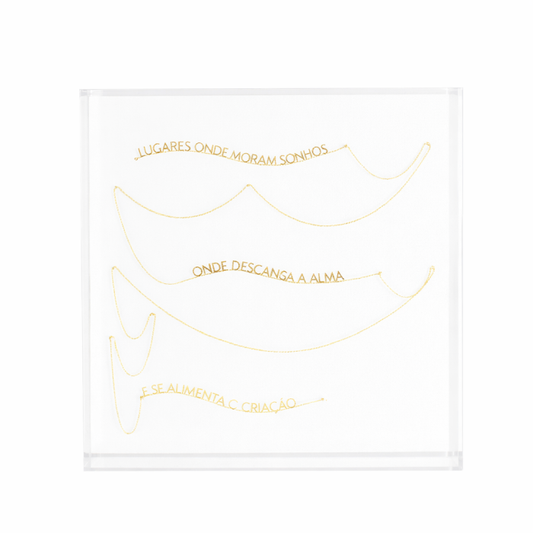 Quadro Caixa Lugares -  Nara Ota