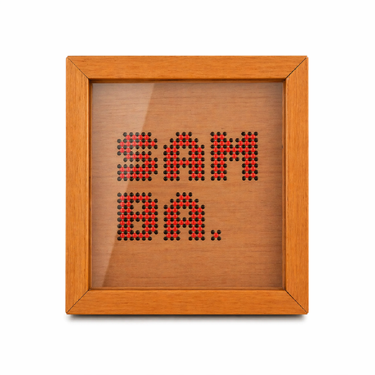 Quadro Samba (Bordado)