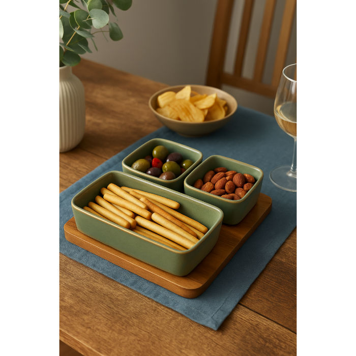 Set de Porta Aperitivos