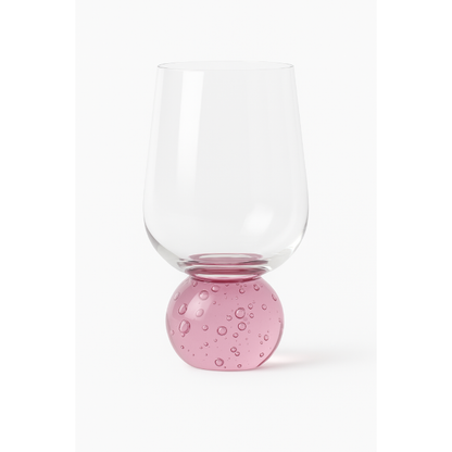 Taça Transparente e Pink