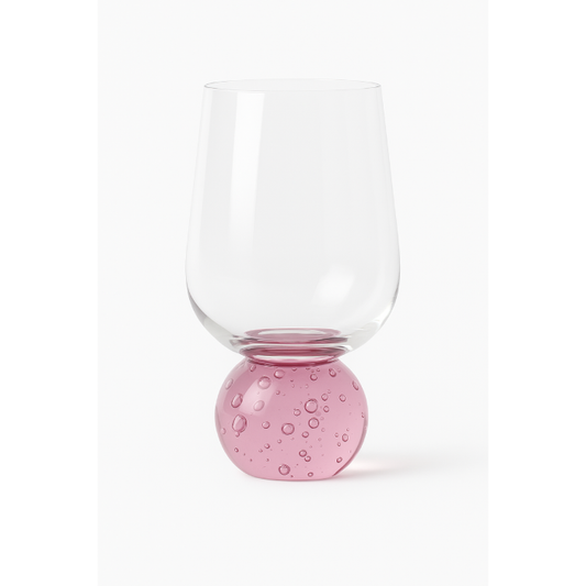 Taça Transparente e Pink