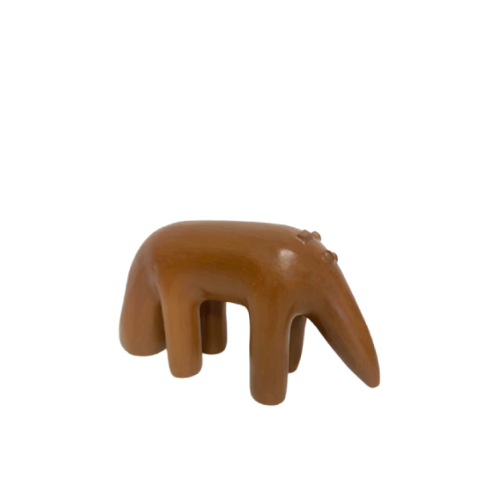 Mini Tamanduá de Cerâmica