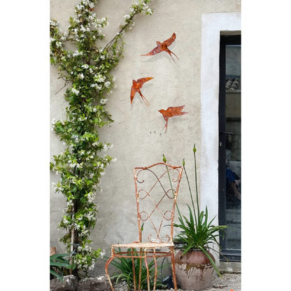 Trio Andorinha Escultura