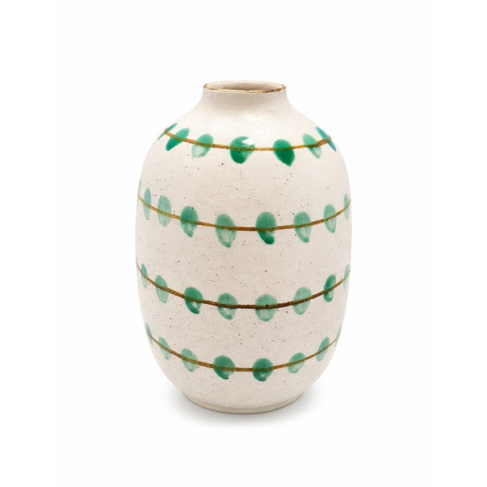 Vaso de Cerâmica Verde