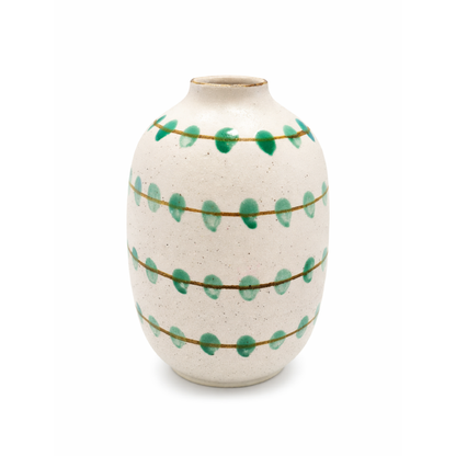 Vaso de Cerâmica Verde