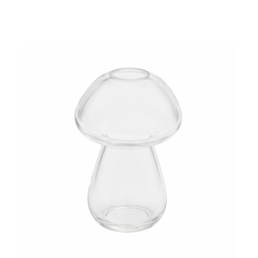 Vaso Cogumelo de Vidro